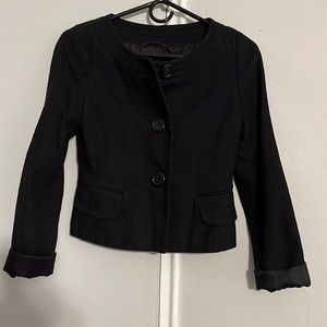 H&M Black cropped jacket